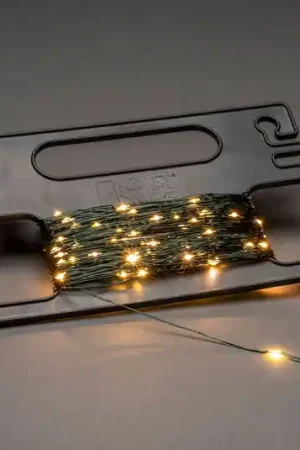 Quantità Limitata Catena gocce verde 300 luci con avvolgitore