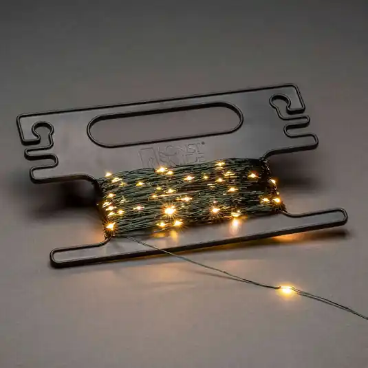 Quantità Limitata Catena gocce verde 300 luci con avvolgitore