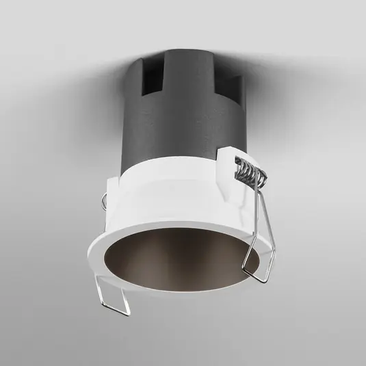 LEDVANCE Twist spot incasso Ø7cm 830 bianco/nero Sconto