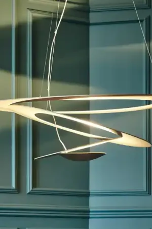 Affare Artemide Pirce lampada LED sospensione oro 3.000K