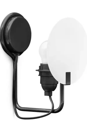 Applique Stilnovo Bugia a LED, 1 luce, nera Affare