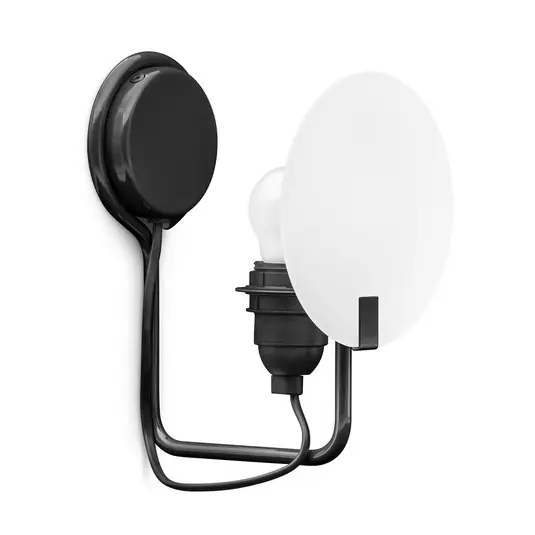Applique Stilnovo Bugia a LED, 1 luce, nera Affare