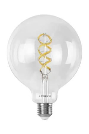 LEDVANCE SMART+ WiFi E27 4,8W trasparente G125 RGB CCT Più Venduto
