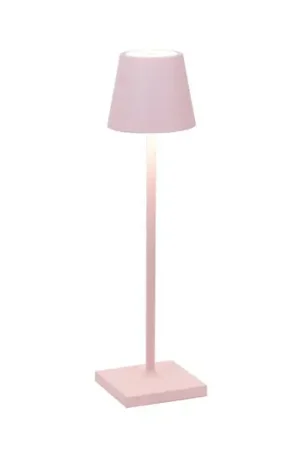 Zafferano Poldina micro lampada a batteria IP65 rosa Miglior Prezzo