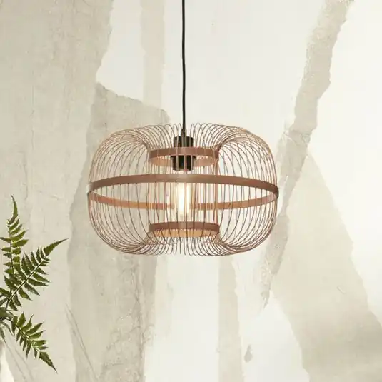 Good & Mojo Lampada a sospensione Hokkaido altezza 25 cm Natur Offerta