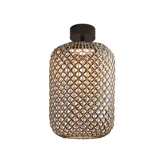 Must-Have Bover Nans PF/31.2 Plafoniera da esterno a LED, marrone