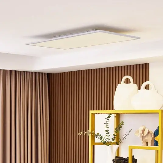Offerta Lampo Pannello LED Lindby Lamin, bianco, 80 cm, CCT, dimmerabile, telecomando