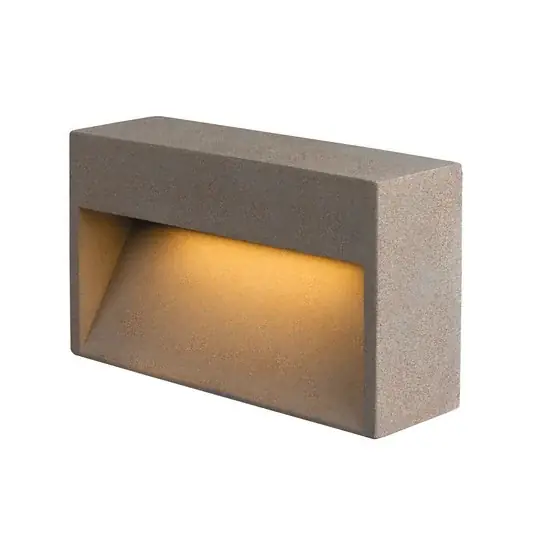 Offerta Speciale SLV Concreto Applique da esterno LED, larghezza 37,5 cm