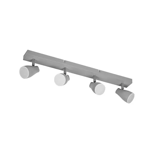 Sconto LEDVANCE Pear faretto LED GU10 4 luce grigio