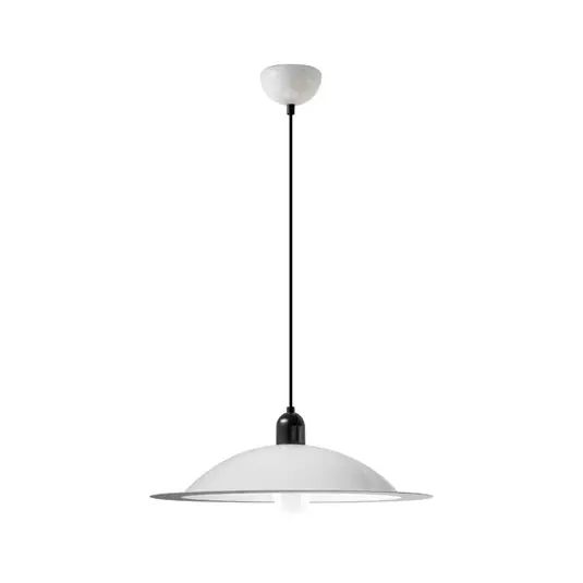 Offerta Del Giorno Lampada LED a sospensione Stilnovo Lampiatta, Ø 50 cm, bianca