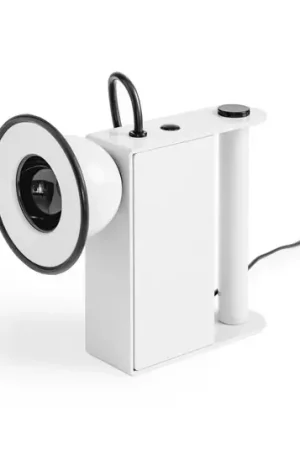 Vendita Finale Lampada da tavolo LED Stilnovo Minibox, bianca