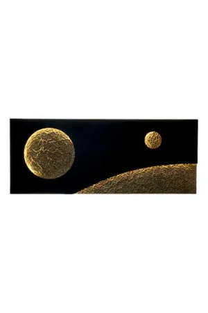 Applique LED Universo Spettro, nero/oro Nuovo Arrivo