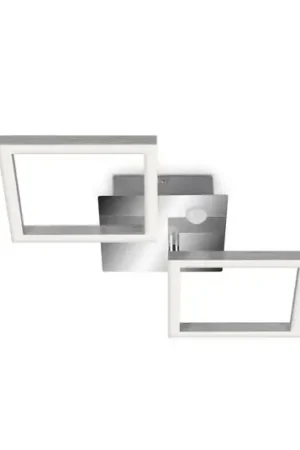 Vendita Finale Plafoniera LED a sensore Frame cromo/alu 47x23cm