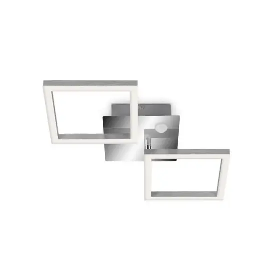 Vendita Finale Plafoniera LED a sensore Frame cromo/alu 47x23cm