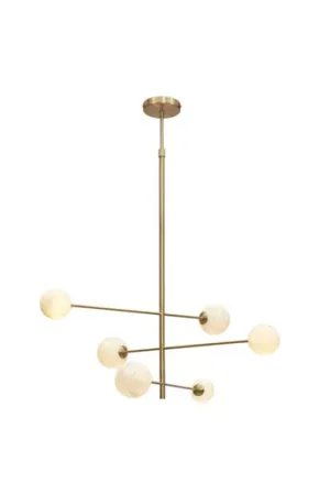IT‘S ABOUT ROMI Carrara lampada a sospensione a 6 luci rotonda Offerta Speciale