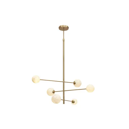 IT‘S ABOUT ROMI Carrara lampada a sospensione a 6 luci rotonda Offerta Speciale