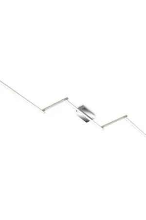 Staff plafoniera LED, argento, 3.000 K Consegna Rapida