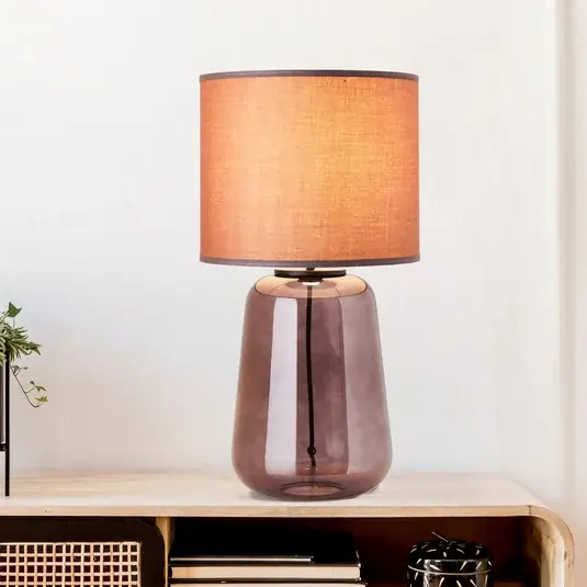 Lampada da tavolo Hydra alta 56,5cm malva/viola Compra Online