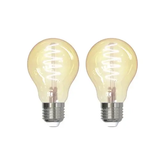 Must-Have LUUMR Smart E27 4,9W ZigBee Tuya Hue ambra set di 2