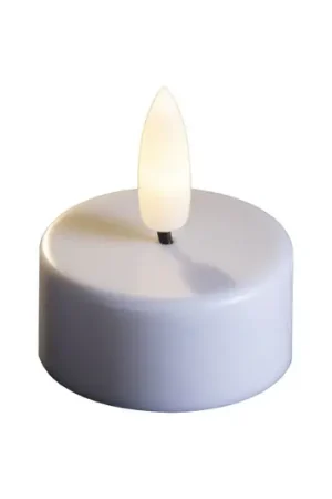 Must-Have STERNTALER Lumino da tè LED, bianco, Ø 3,7 cm, batteria, set da 4
