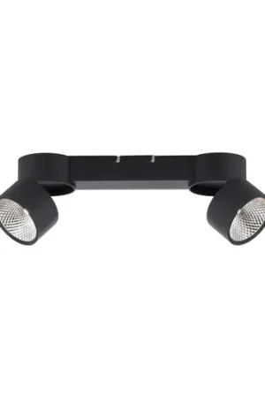 Plafoniera LED PURE Nola, 2 luci, nera Soddisfatti O Rimborsati