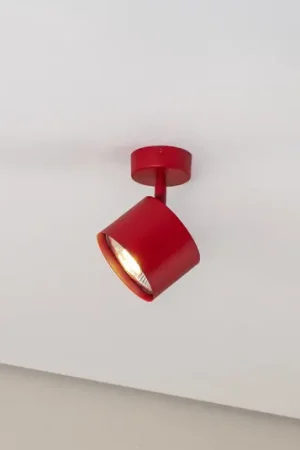 Compra Oggi Stesso Faretto da soffitto Chloe orientabile 1 luce, rosso