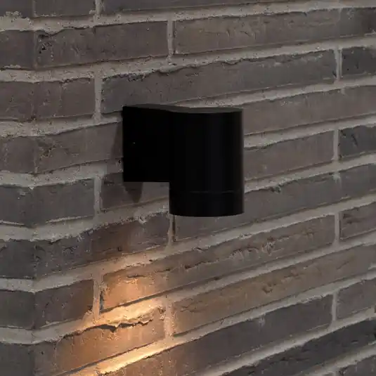 Prezzo Basso Applique da esterni Tin Maxi, metallo nero