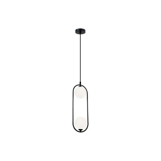 Promozione Esclusiva Lampada a sospensione Fancy, 2 luci, nero