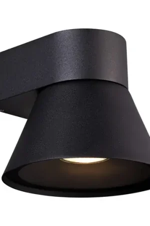 Acquista Ora Applique da esterno Kyklop Cone IP54, nera