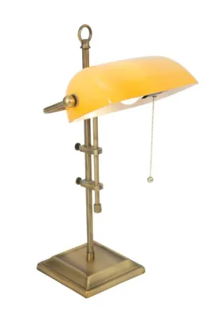 Ancilla lampada scrivania regolabile bronzo/giallo Must-Have
