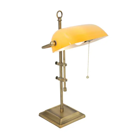 Ancilla lampada scrivania regolabile bronzo/giallo Must-Have
