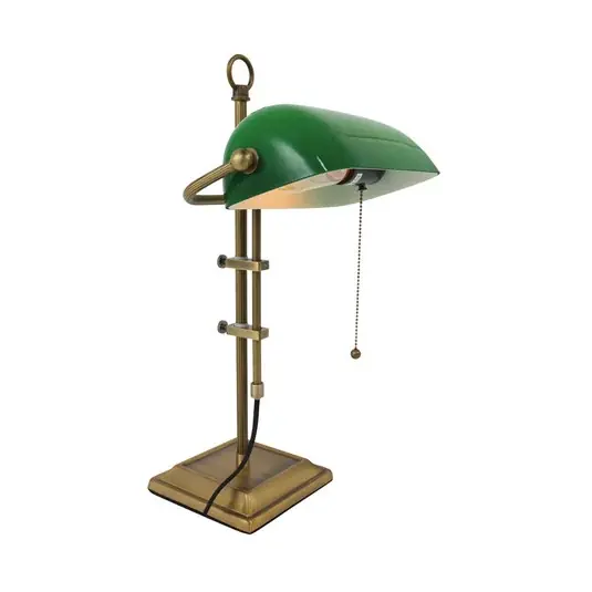 Ancilla lampada scrivania regolabile bronzo/verde Offerta Limitata