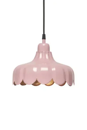 Non Perdere PR Home lampada a sospensione Wells Small, rosa/oro, Ø 24 cm, spina