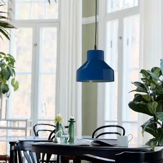 PR Home Solo lampada sospensione Ø26cm blu Super Prezzo