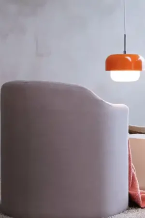 Consegna Rapida Dyberg Larsen Lampada a sospensione Haipot, arancione