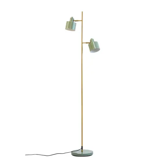 Dyberg Larsen Lampada da terra Ocean, oliva, altezza 160 cm, a 2 luci. Economico