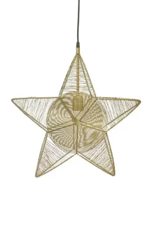 Offerta Speciale PR Home Rigel stella deco metallo Ø 50 cm crema