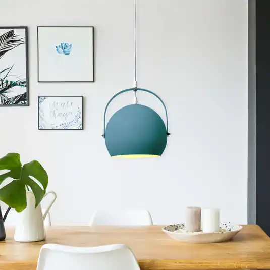 Offerta Colorado lampada a sospensione, tondo, blu