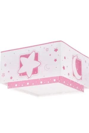 Plafoniera per bambini Dalber MOONLIGHT, rosa, a 1 luce Nuova Collezione