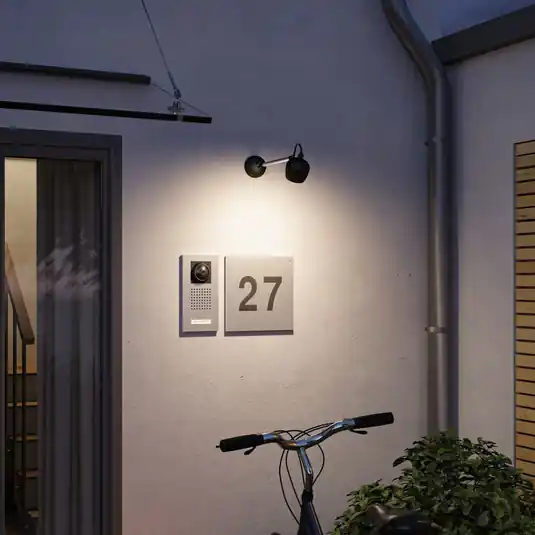 Paulmann Kikolo faretto esterno LED braccio 60° Di Tendenza