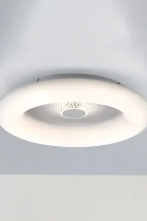Solo Oggi Plafoniera LED Vertigo, CCT, bianco, Ø 50 cm