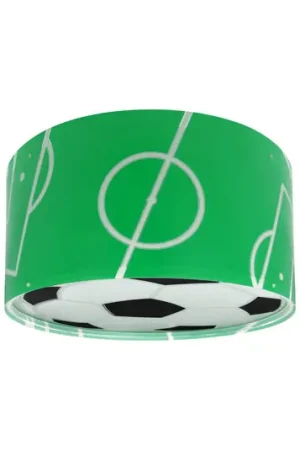 Plafoniera Dalber FOOTBALL, verde, bianco e nero Ordina Subito