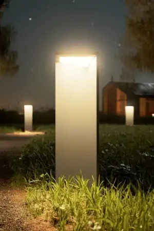 Lampada LED solare ricaricabile Nusolar antracite, altezza 50cm Più Venduto