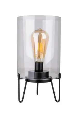 Di Tendenza Lonna lampada LED esterni batteria, vetro metallo