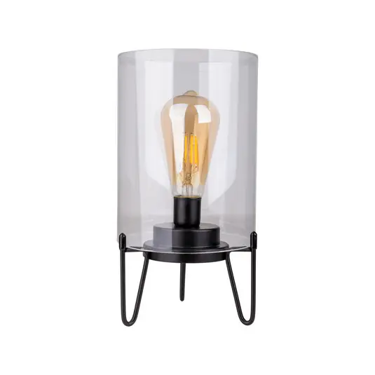 Di Tendenza Lonna lampada LED esterni batteria, vetro metallo