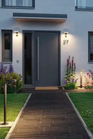 Applique da esterni LED Paulmann Zenera, 3.000 K, antracite IP44 Miglior Prezzo