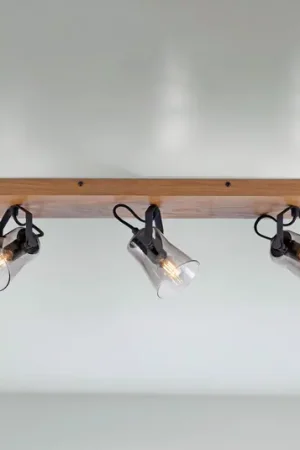 Promozione Faretto da soffitto Langström verde, a 3 luci