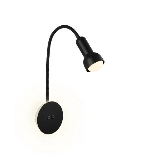 Offerta Del Giorno Applique a LED 2178015 doppio switch, nero