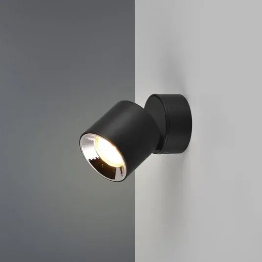 Offerta Speciale Guyana faretto da soffitto GU10 1 luce nero