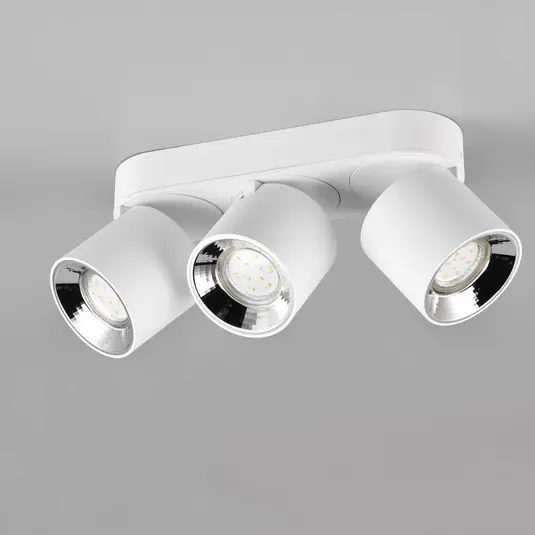 Offerta Limitata Guyana faretto da soffitto GU10 3 luci bianco